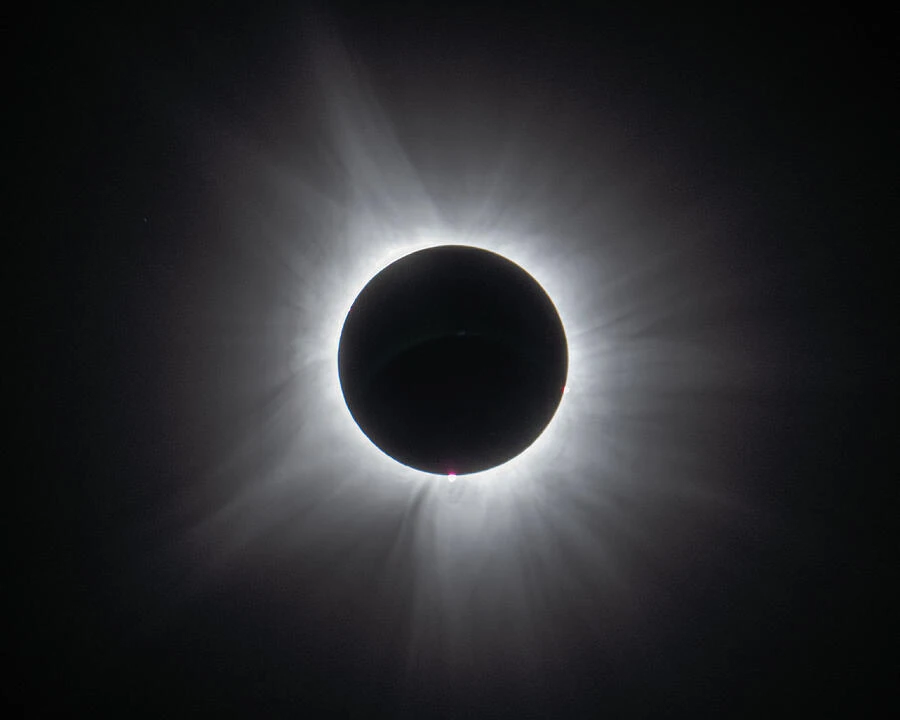 Solar Corona 2024 — photograph by Bruce Feagle